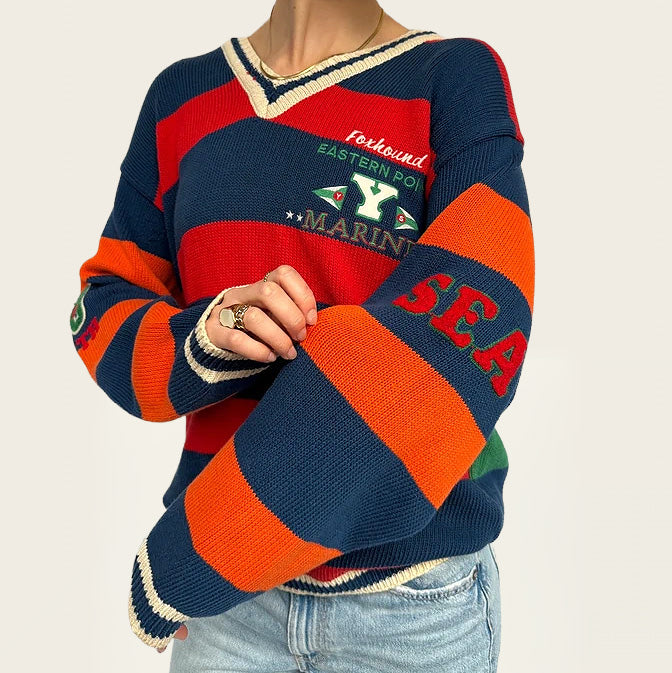 Foxhound vintage sweater college style