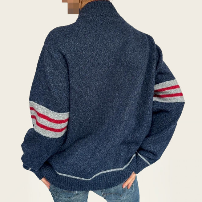 Sergio Tacchini marineblauw trui