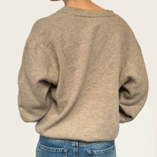 Red Piper wollen cardigan