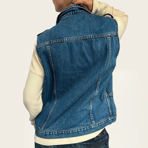 Posers denim gilet