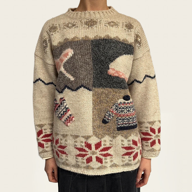 Danielle D cozy winter sweater