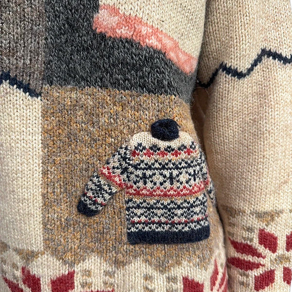 Danielle D cozy winter sweater