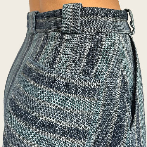 Hofmann Copenhagen gestreepte midi rok