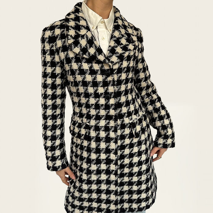 Moschino lange wollen jas