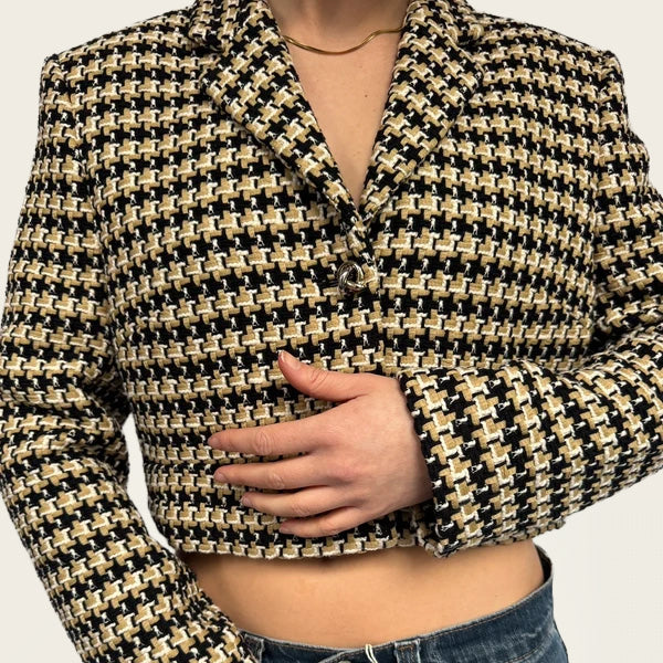 Hugo Boss cropped blazer