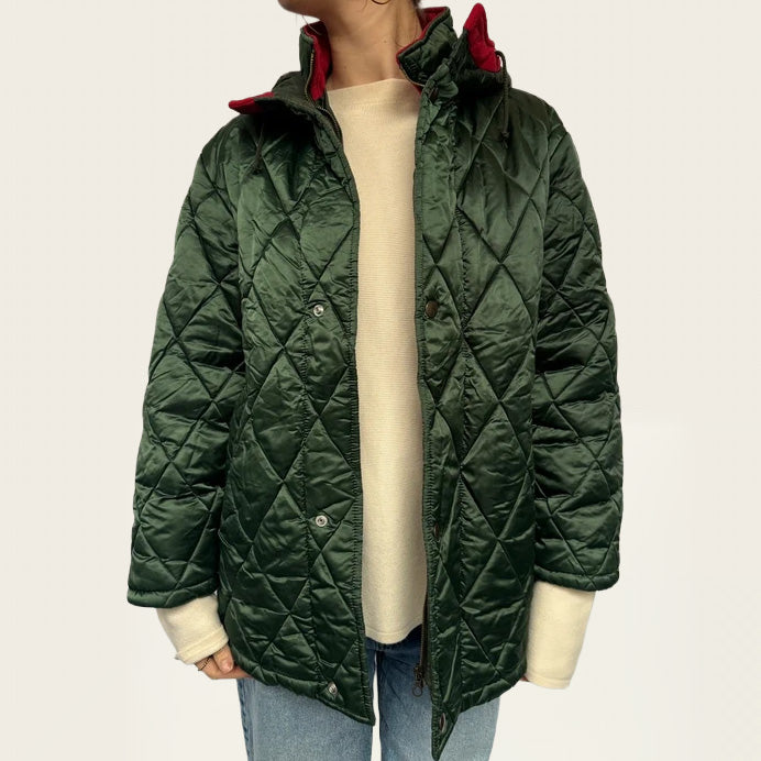 United Colors of Benetton country-stijl jas diep groen