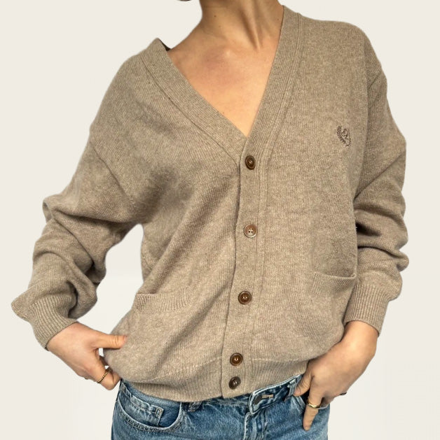 Red Piper wollen cardigan